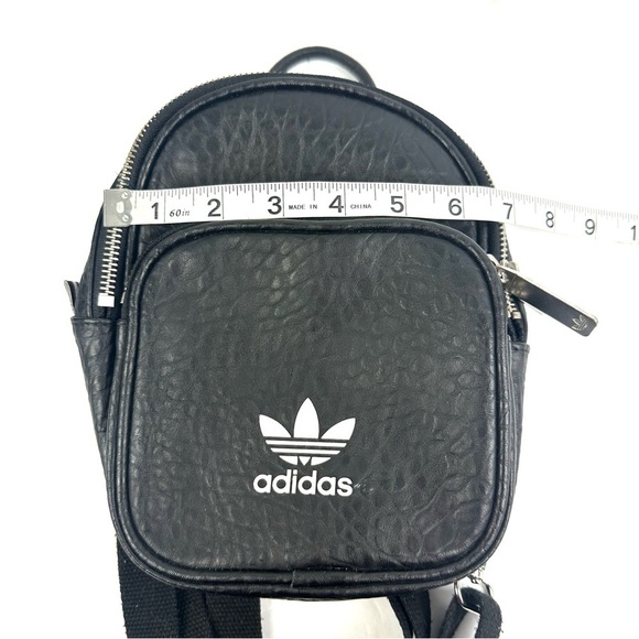 Adidas Originals Adicor Classic Mini Backpack Vegan Leather Handbag - Picture 9 of 11
